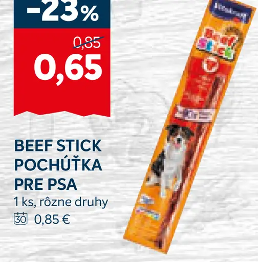 Beef Stick Pochúťka pre psa