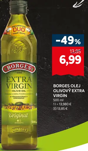 Borges Extra Virgin olivový olej