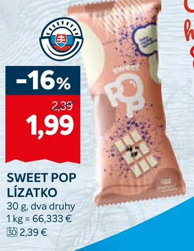 Sweet Pop lízatko