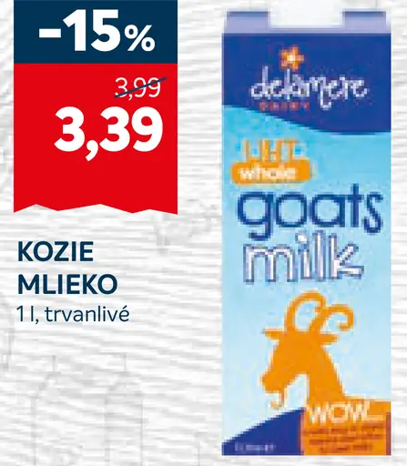 Kozie mlieko
