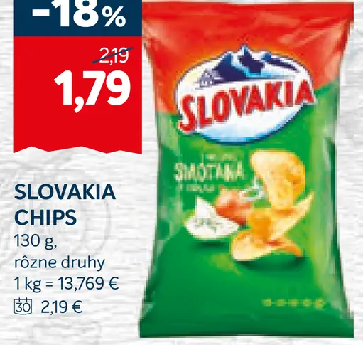 Slovakia Chips smotana