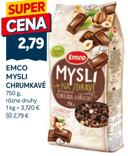Emco Mysli Chrumkavé Müsli