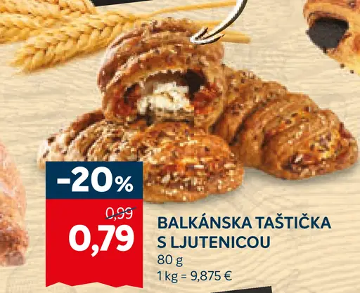 Balkánska taštička s ljutenicou