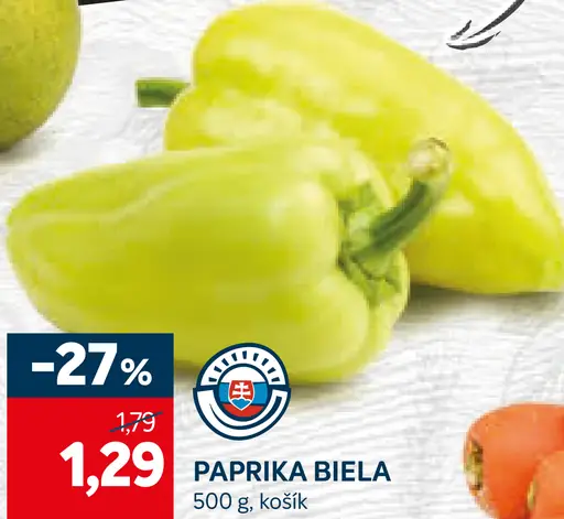 Paprika biela