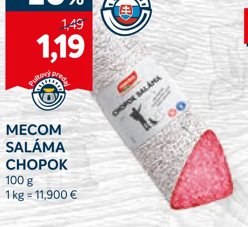 Mecom Chopok saláma