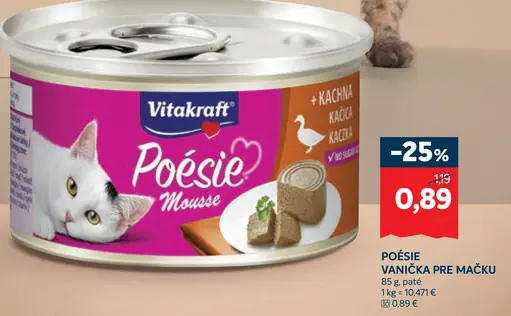 Vitakraft POÉSIE Vanička pre mačku