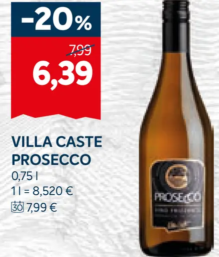 Villa Caste prosecco