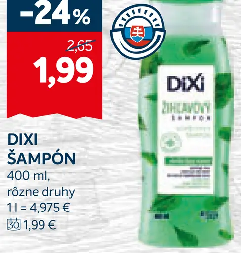 Dixi Žihľavový šampón