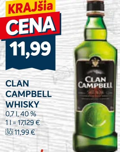 Clan Campbell whisky