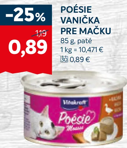 Vitakraft POÉSIE Vanička pre mačku