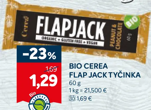 Bio Cerea Flap Jack tyčinka