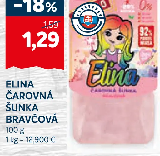 Elina čarovná šunka bravčová