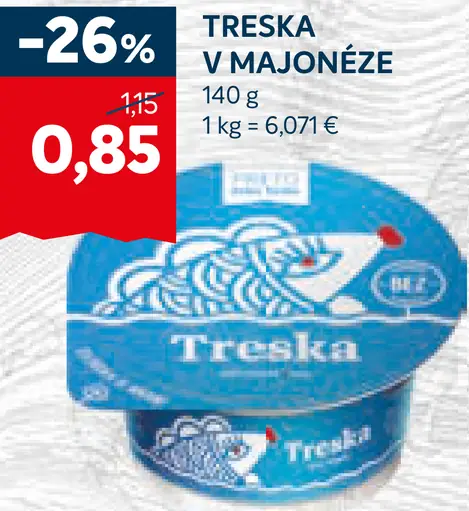 Treska v majonéze