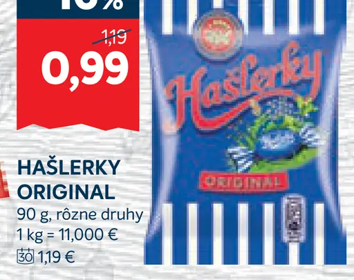 HAŠLERKY ORIGINAL