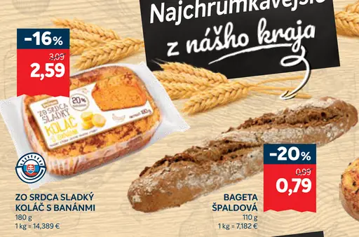 Zo srdca sladký koláč s banánmi