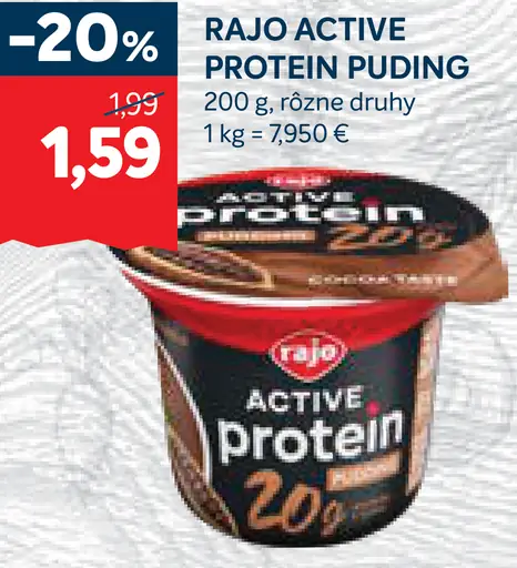Rajo Active Protein puding