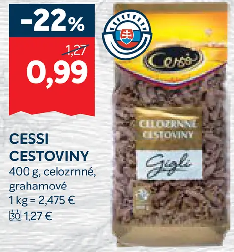 Cessi cestoviny