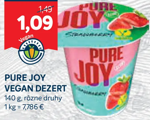 Pure Joy vegan dezert