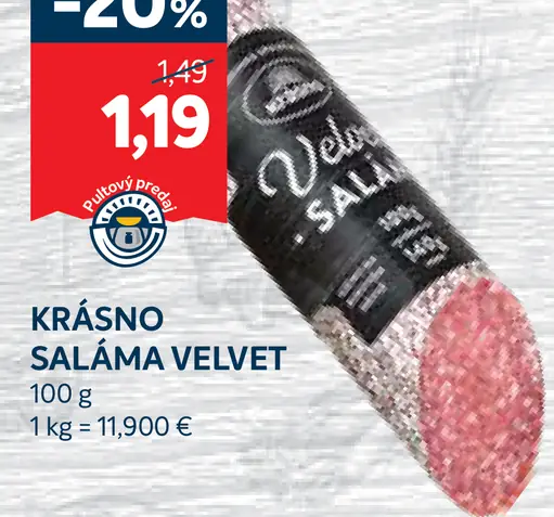 Krásno saláma Velvet