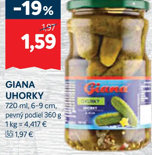 Giana uhorky