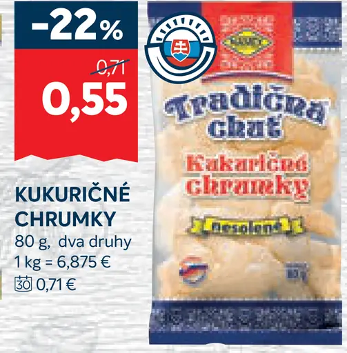 Kukuričné chrumky