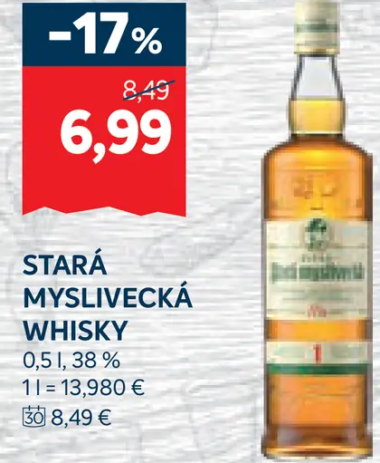 Stará Myslivecká Žitná Whisky