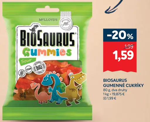 McLloyds Biosaurus gummies