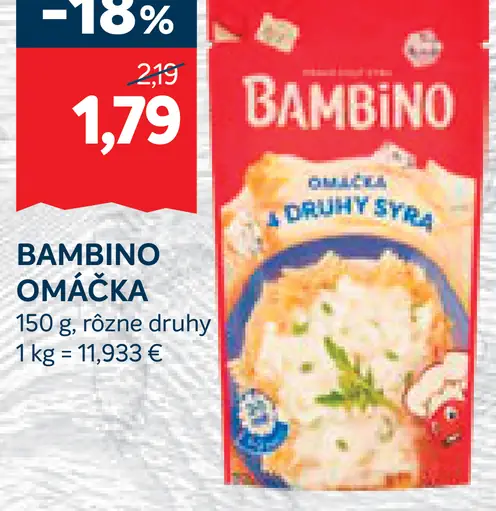 Bambino Omáčka