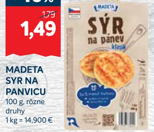 Madeta Syr na panvicu