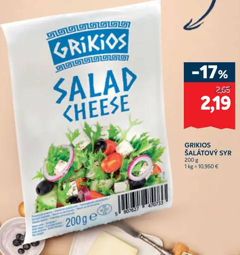 Grikios šalátový syr