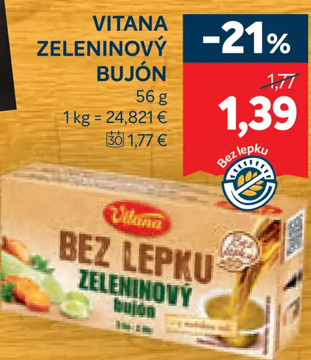 Vitana Zeleninový tekutý bujón