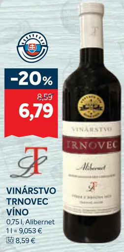Vinárstvo Trnovec Víno