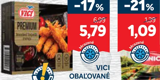 Vici Obalované krevety Torpedo