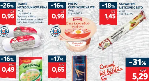 Tauris Maťko šunková pena