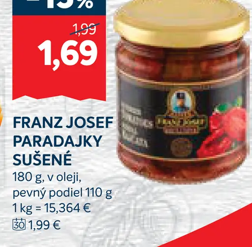 Franz Josef Paradajky sušené