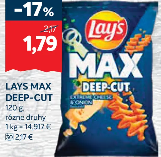 Lay's Max Deep Cut