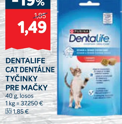 DentaLife Cat dentálne tyčinky pre mačky