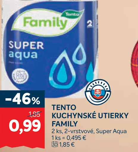 Tento kuchynské utierky Family