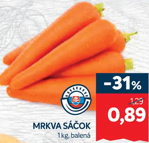 Mrkva sáčok