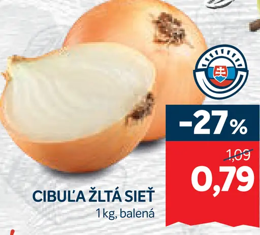 Cibuľa žltá sieť
