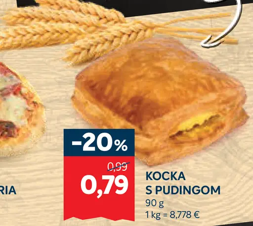 Kocka s pudingom