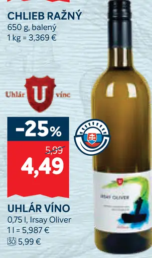 UHLÁR Víno