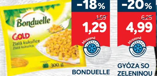 Bonduelle jemná kukurica