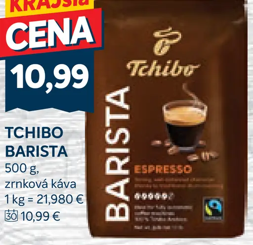 Tchibo Barista zrnková káva