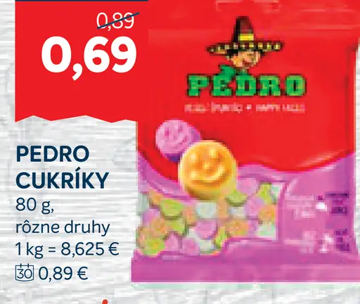 Pedro cukríky