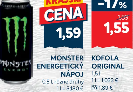 Monster Energetický Nápoj