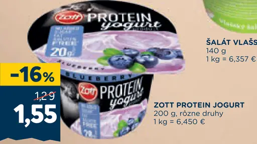 Zott Protein jogurtový výrobok