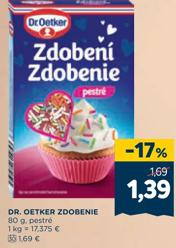 Dr. Oetker Zdobenie pestré
