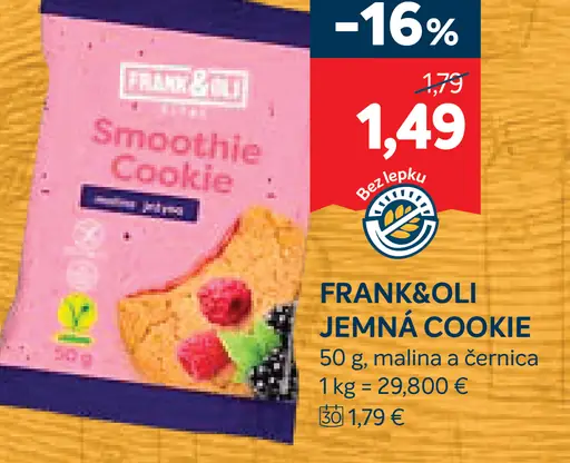 Frank & Oli jemná cookie