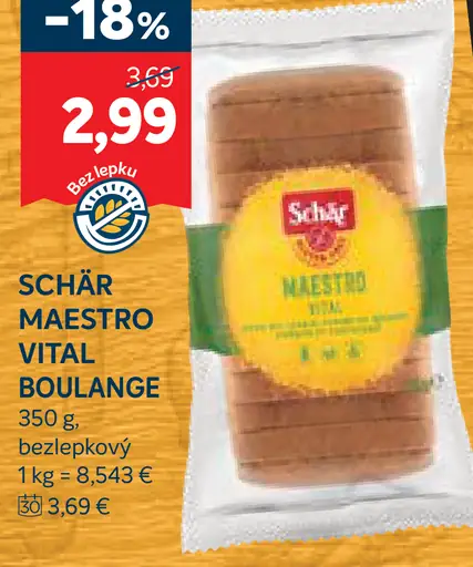 Schar Maestro Vital Boulange